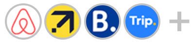 Airbnb, Expedia, Booking.com and Trip.com sales channels